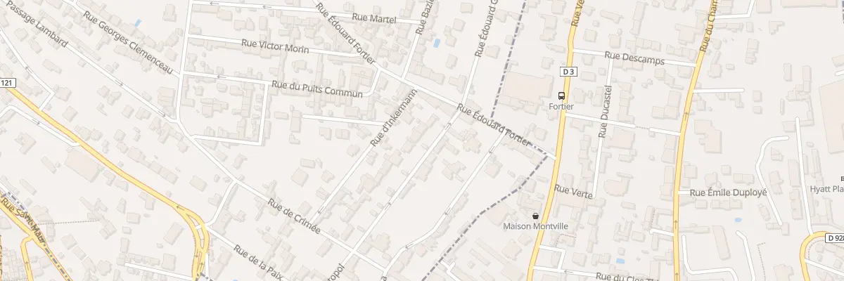 Plan du 25 Rue de Sébastopol à Mont-Saint-Aignan