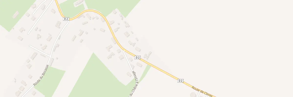 Plan du 1143B Rte de Cleres à La Houssaye-Béranger
