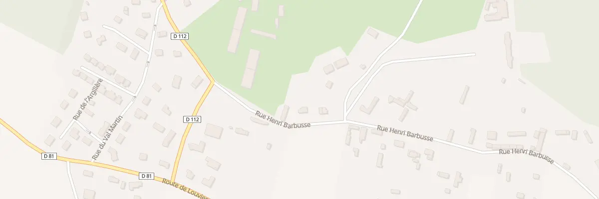 Plan du 1 Rue Henri Barbusse à Terres de Bord