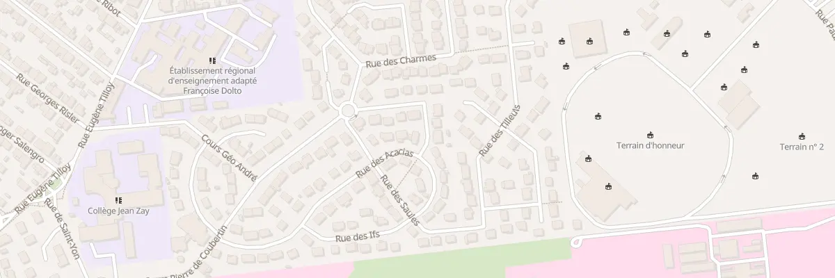 Plan du 10 Rue des Ormes à Sotteville-lès-Rouen