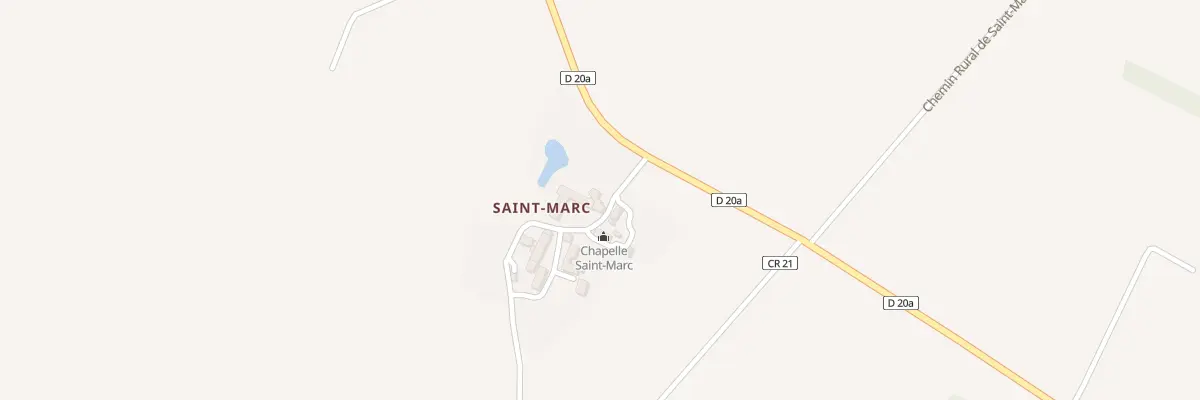 Plan du 5219 Saint Marc à Douadic