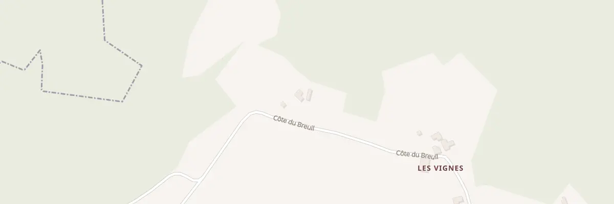 Plan du 2268 Côte du Breuil à Thonac