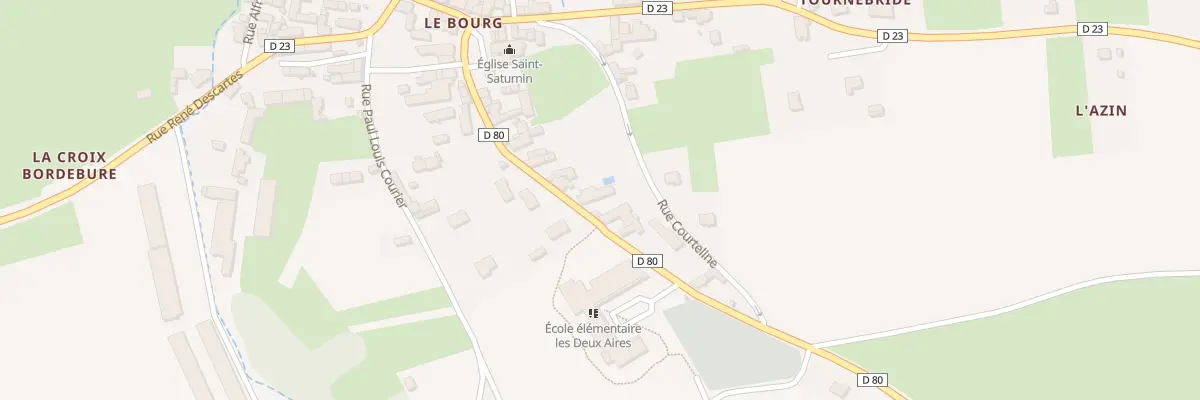 Plan du 15 Rue Pierre de Ronsard à Souvigny-de-Touraine