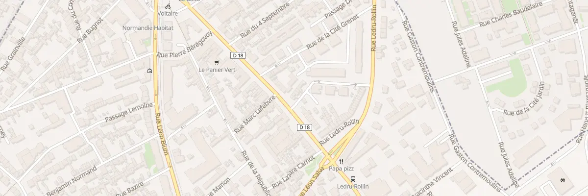 Plan du 57 Rue Pierre Corneille à Sotteville-lès-Rouen