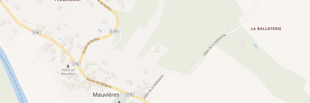 Plan du 5223 La Ballaterie à Mauvières