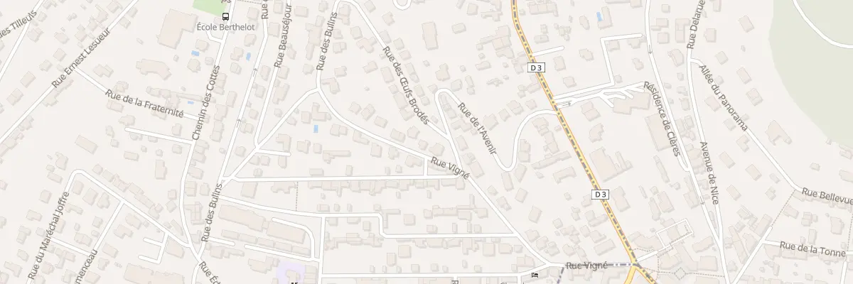 Plan du 22 Rue Vigne à Mont-Saint-Aignan