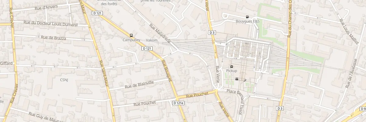 Plan du 26 Rue Bouquet à Rouen