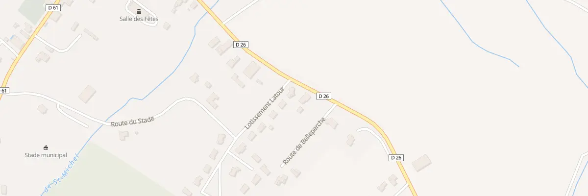Plan du 1 Lot Latour à Castelferrus