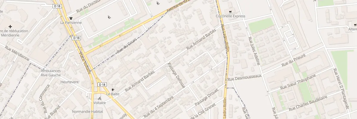 Plan du 37 Rue Armand Barbes à Sotteville-lès-Rouen