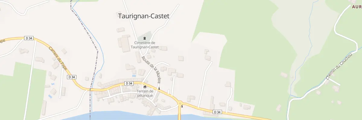 Plan du 101 Village à Taurignan-Castet