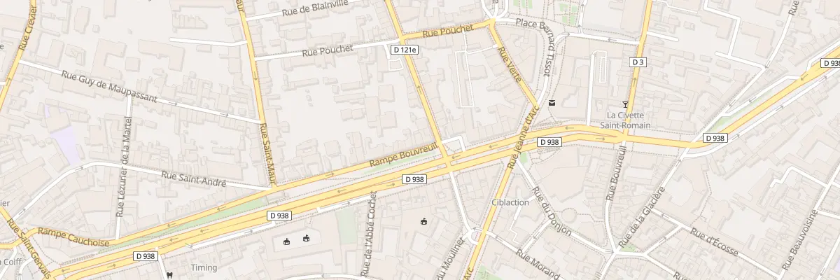 Plan du 40 Rpe Bouvreuil à Rouen