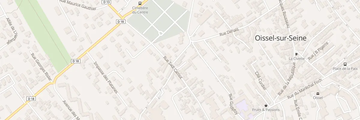 Plan du 56 Rue Sadi Carnot à Oissel-sur-Seine