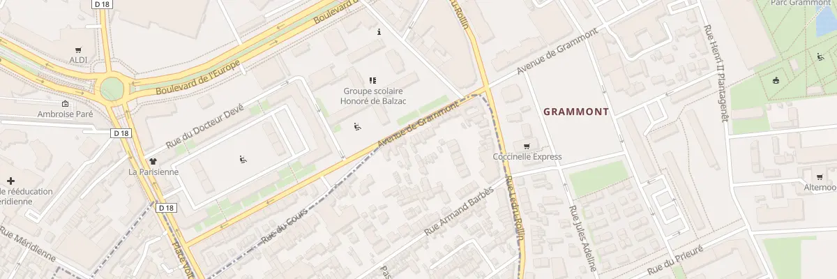 Plan du 6E Rue du Cours à Sotteville-lès-Rouen