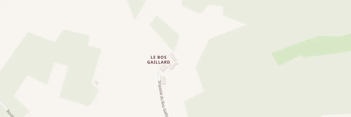 Plan du 448 Imp du Bos Gaillard à Fanlac