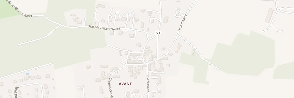 Plan du 9031 Avant au Blanc