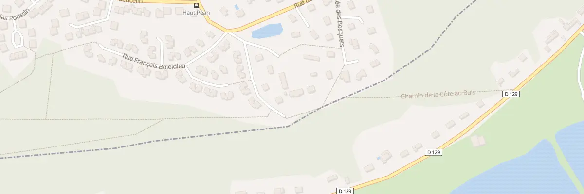 Plan du 9705 Rue François Boieldieu à Saint-Sébastien-de-Morsent