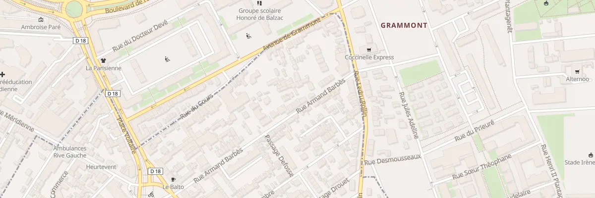 Plan du 24 Rue Armand Barbes à Sotteville-lès-Rouen