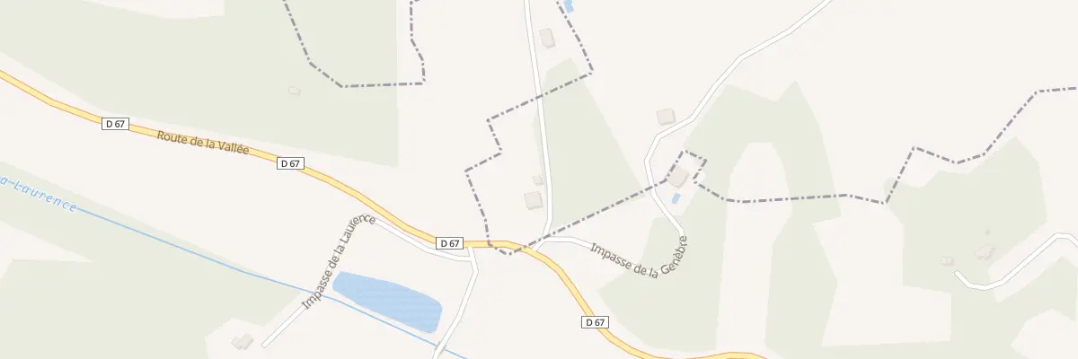 Plan du 27 Imp de la Genèbre à Auriac-du-Périgord