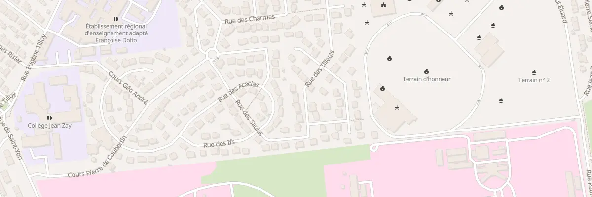Plan du 36 Rue des Tilleuls à Sotteville-lès-Rouen