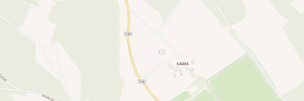 Plan du 135 Imp de Cazes à Sérignac