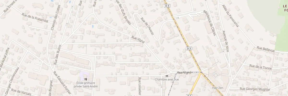 Plan du 17 Rue Vigne à Mont-Saint-Aignan