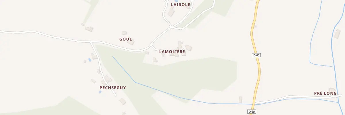 Plan du 5095 Lamoliere à Belvèze