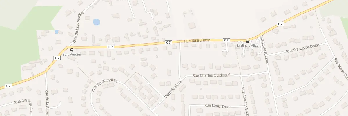 Plan du 21 Rue du Buisson à Saint-Sébastien-de-Morsent
