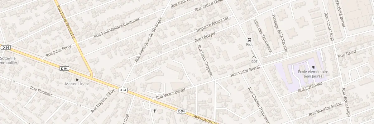 Plan du 78E Rue Victor Bertel à Sotteville-lès-Rouen