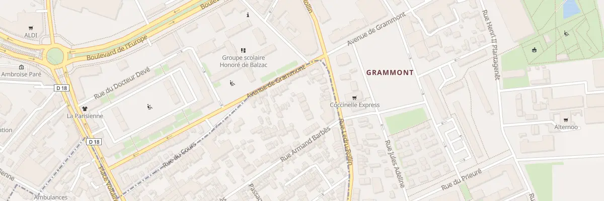 Plan du 2C Rue Armand Barbes à Sotteville-lès-Rouen