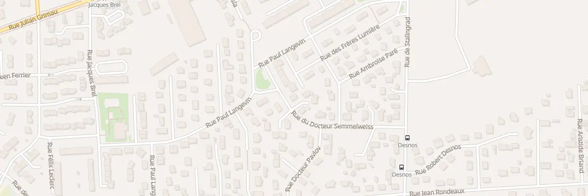 Plan du 20 Rue Docteur Semmelweis à Saint-Étienne-du-Rouvray