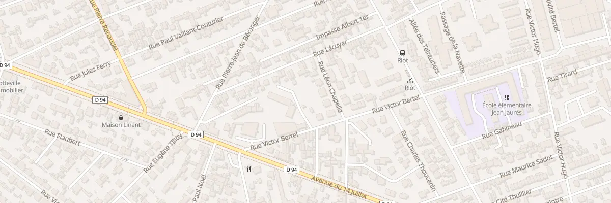 Plan du 78B Rue Victor Bertel à Sotteville-lès-Rouen