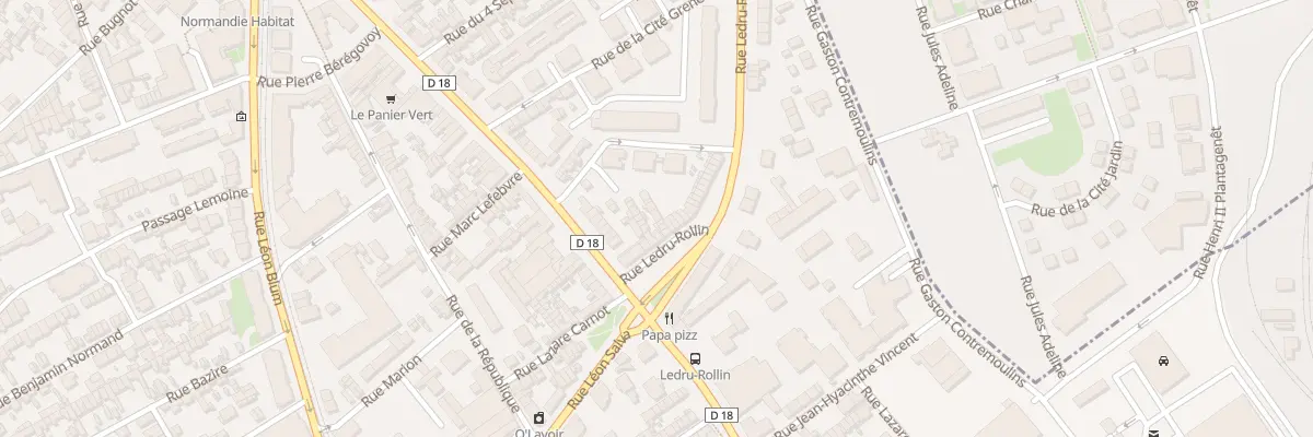 Plan du 116 Rue Ledru Rollin à Sotteville-lès-Rouen