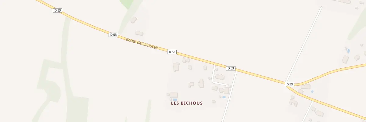Plan du 34A Les Bichous à Saint-Thomas
