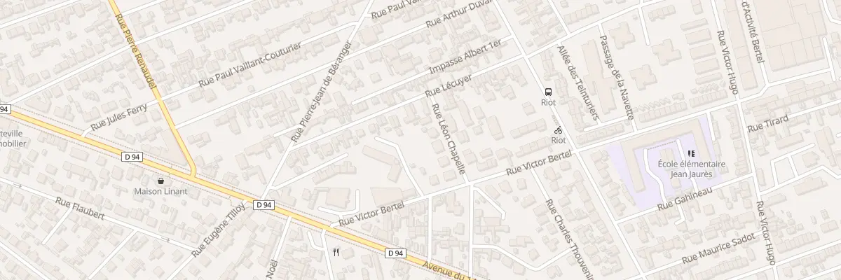 Plan du 78D Rue Victor Bertel à Sotteville-lès-Rouen