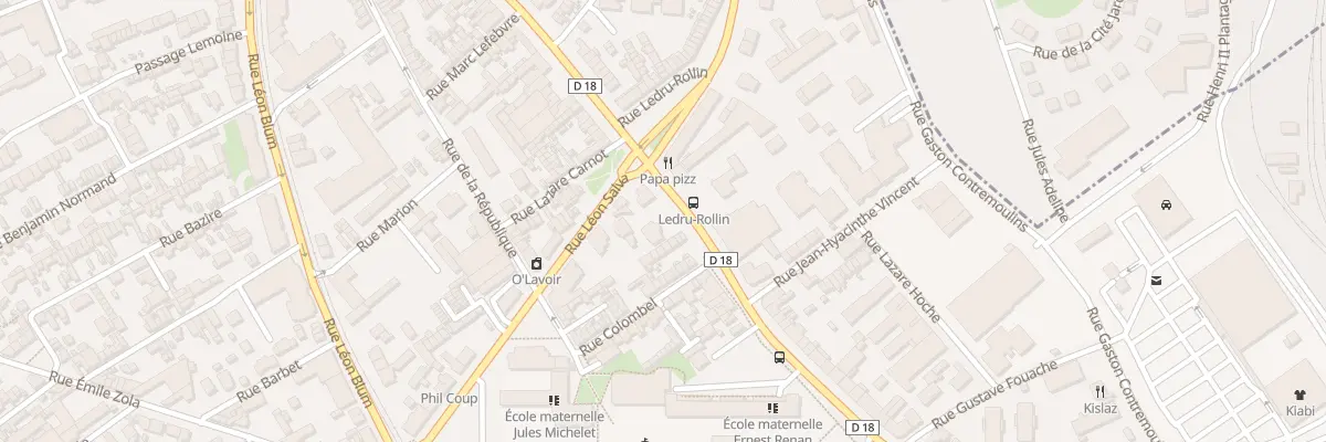 Plan du 92 Rue Pierre Corneille à Sotteville-lès-Rouen