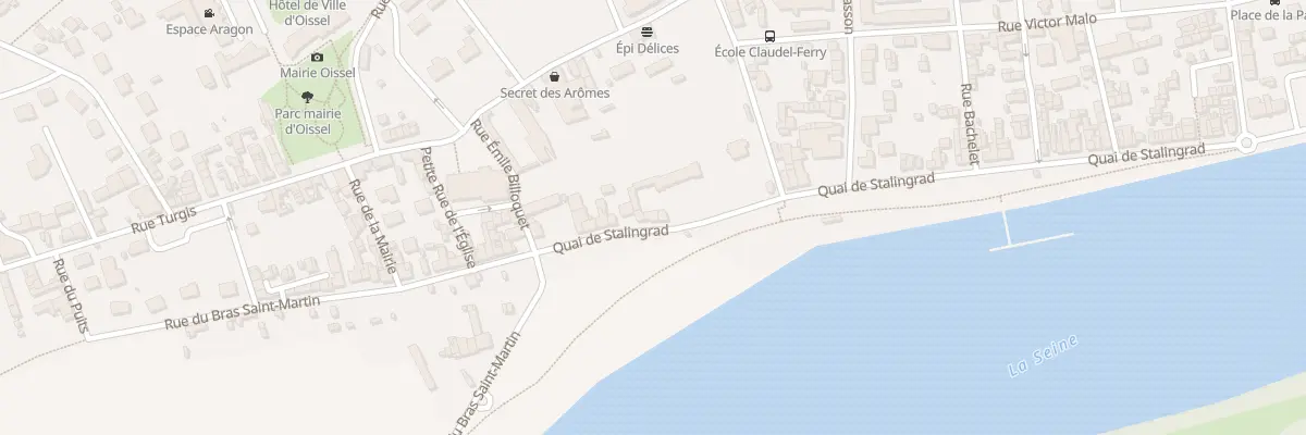 Plan du 15 Quai de Stalingrad à Oissel-sur-Seine
