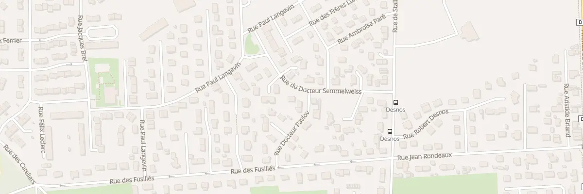 Plan du 21 Rue Docteur Semmelweis à Saint-Étienne-du-Rouvray