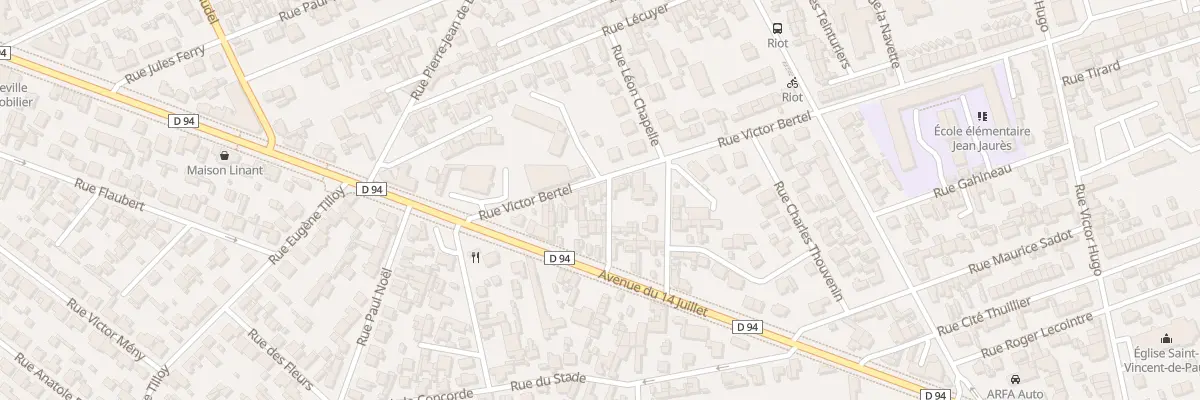 Plan du 23 Rue Victor Bertel à Sotteville-lès-Rouen