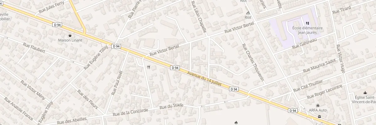 Plan du 72 Av du Quatorze Juillet à Sotteville-lès-Rouen
