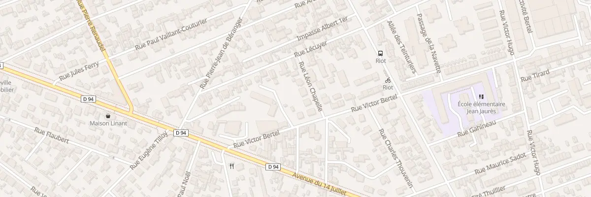 Plan du 78C Rue Victor Bertel à Sotteville-lès-Rouen