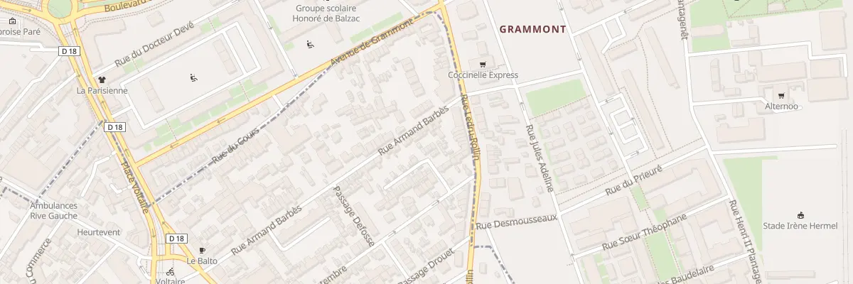 Plan du 19 Rue Armand Barbes à Sotteville-lès-Rouen