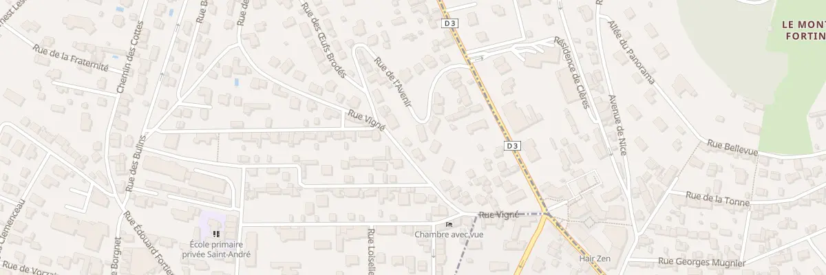 Plan du 16 Rue Vigne à Mont-Saint-Aignan