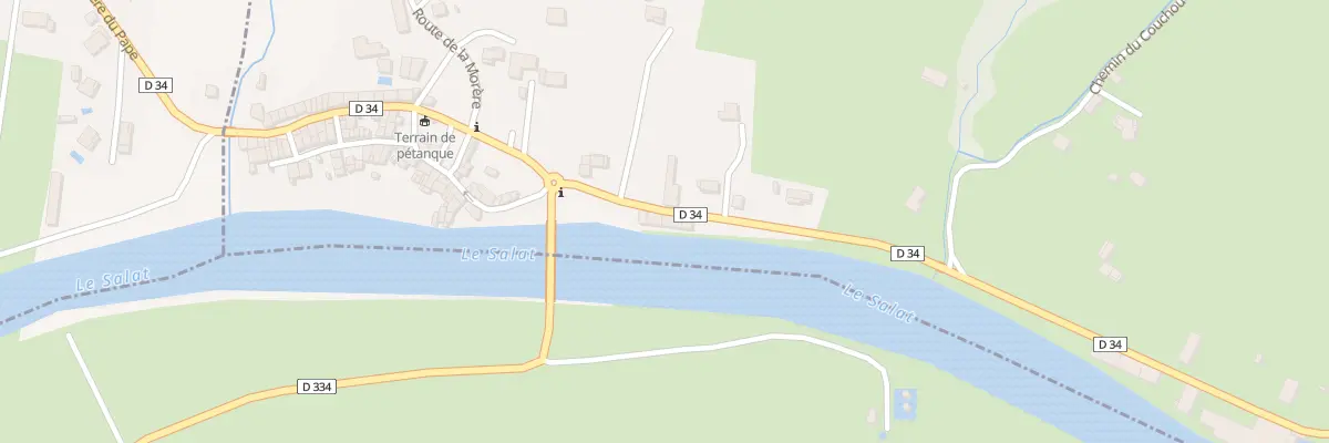 Plan du 42 Vigno de Debant à Taurignan-Castet