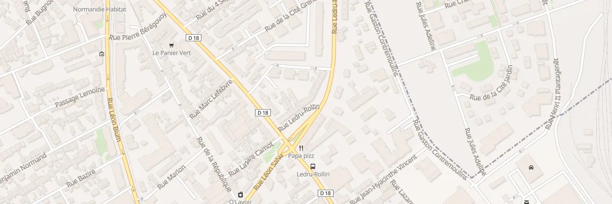 Plan du 108 Rue Ledru Rollin à Sotteville-lès-Rouen