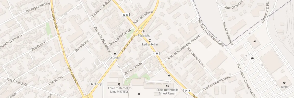 Plan du 94 Rue Pierre Corneille à Sotteville-lès-Rouen