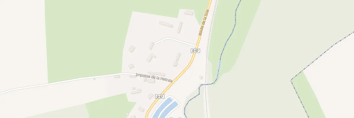 Plan du 633 Rte de la Scie à Vassonville