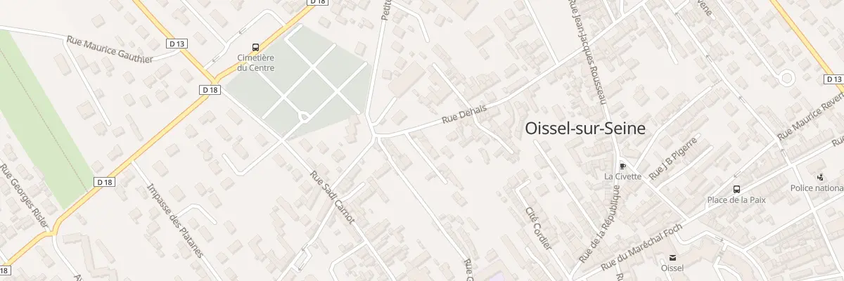 Plan du 26 Rue Dehais à Oissel-sur-Seine