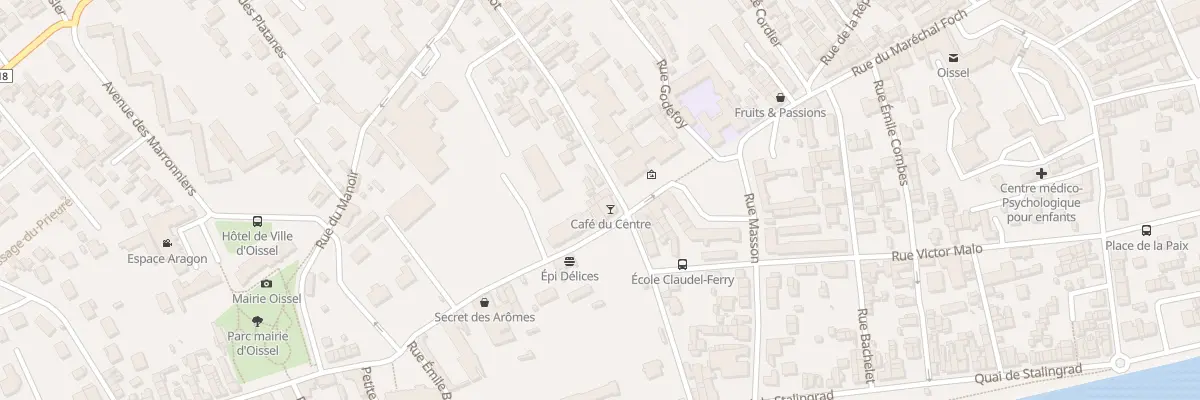 Plan du 11B Rue Sadi Carnot à Oissel-sur-Seine
