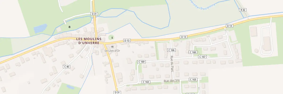Plan du 3 Rue des Moulins à Unverre