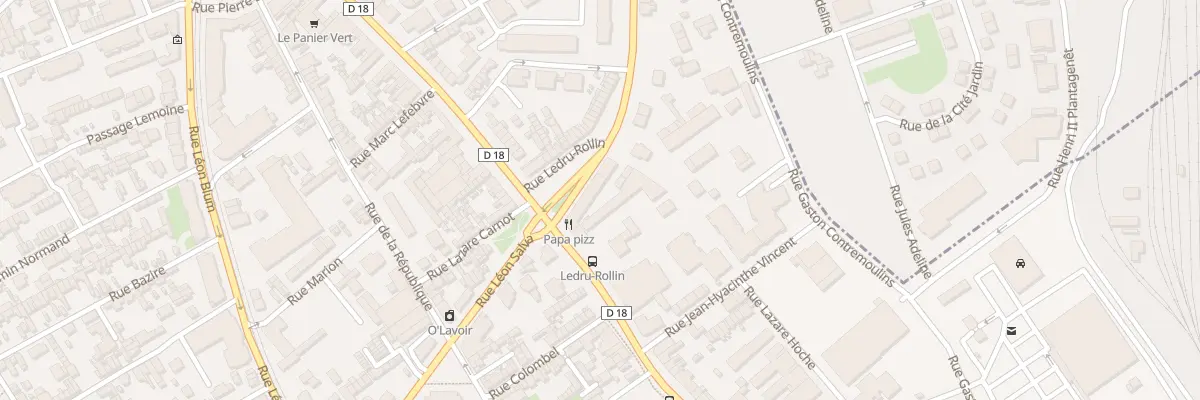 Plan du 91 Rue Pierre Corneille à Sotteville-lès-Rouen